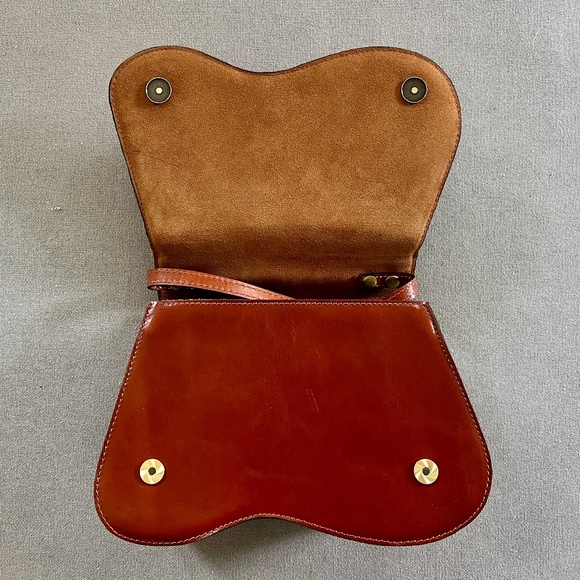 Patricia Nash Gwynne Crossbody Bag in Brown - Mint Condition - Picture 3 of 10